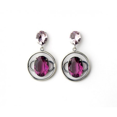 Pendientes con cristal Swarovski