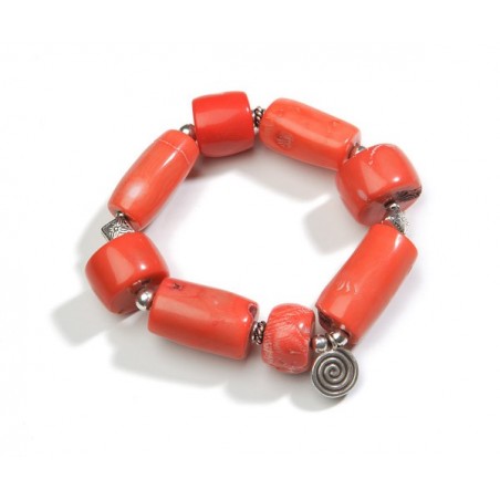 Pulsera de coral del pacífico