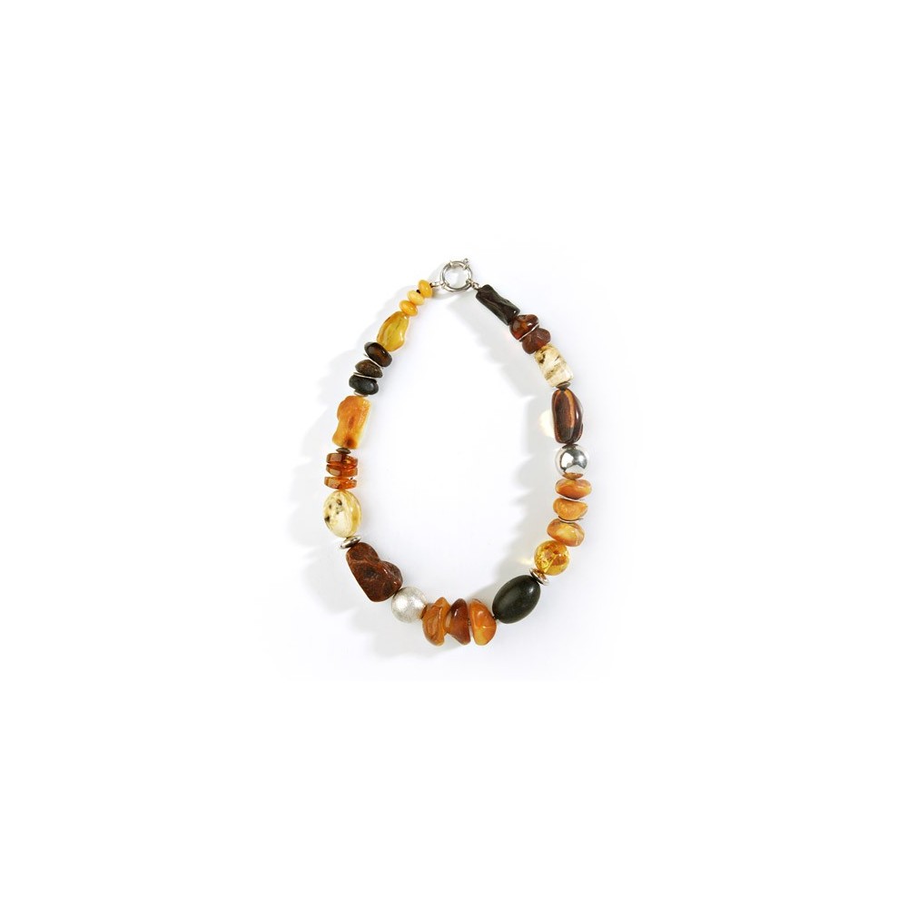 Collar de ámbar del Báltico