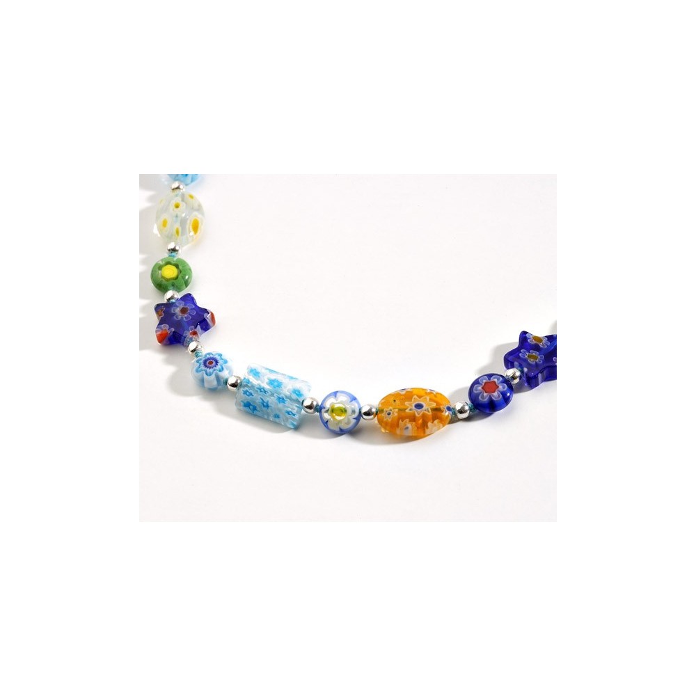 Collar de cristal de Murano